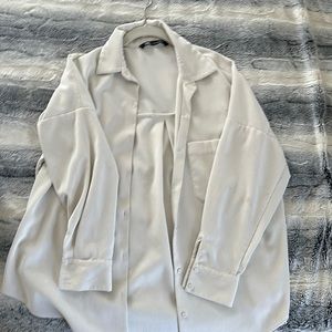 Zara shirt blouse